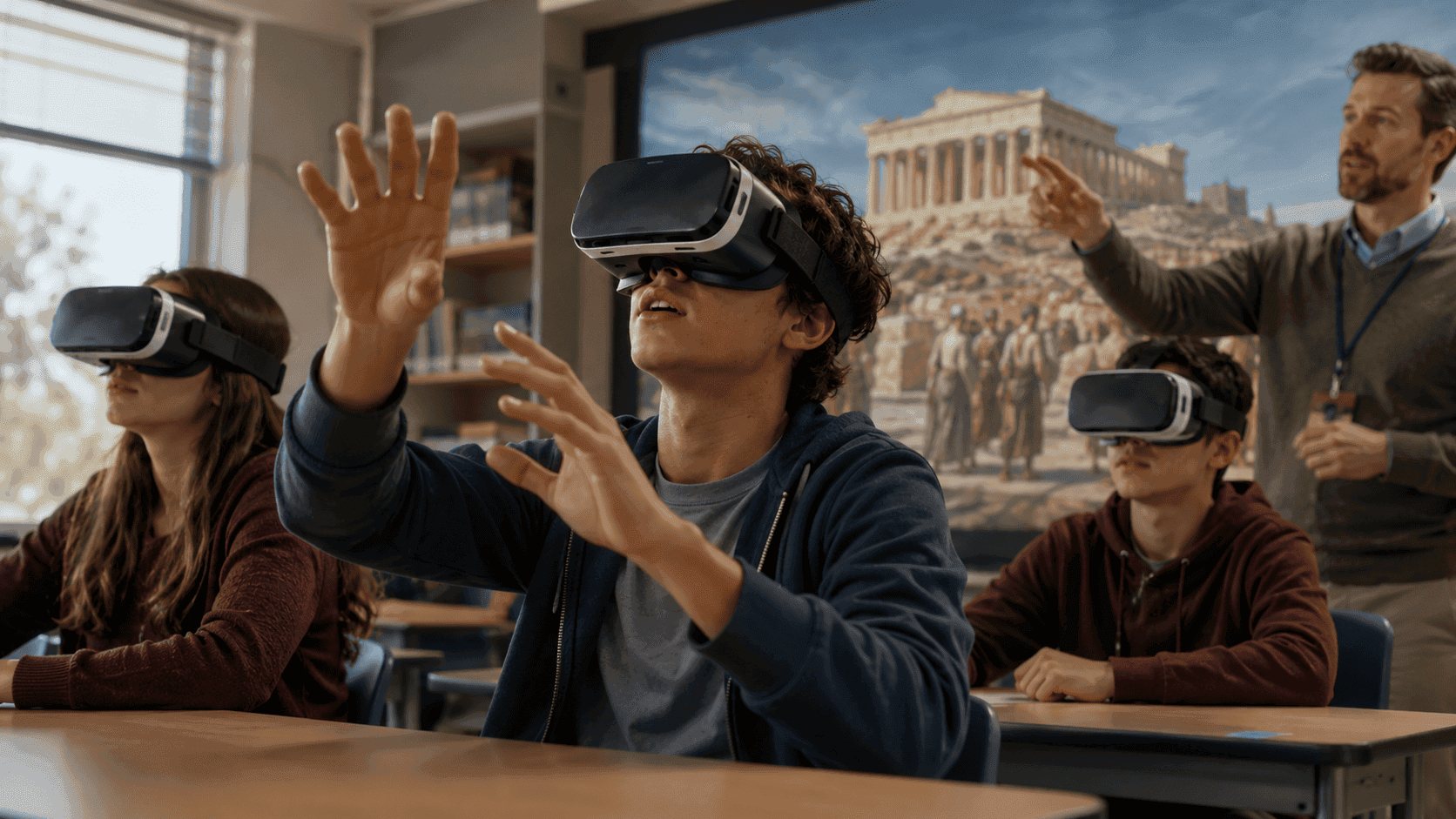 Virtual Reality History Lessons Engage Students in New Ways
