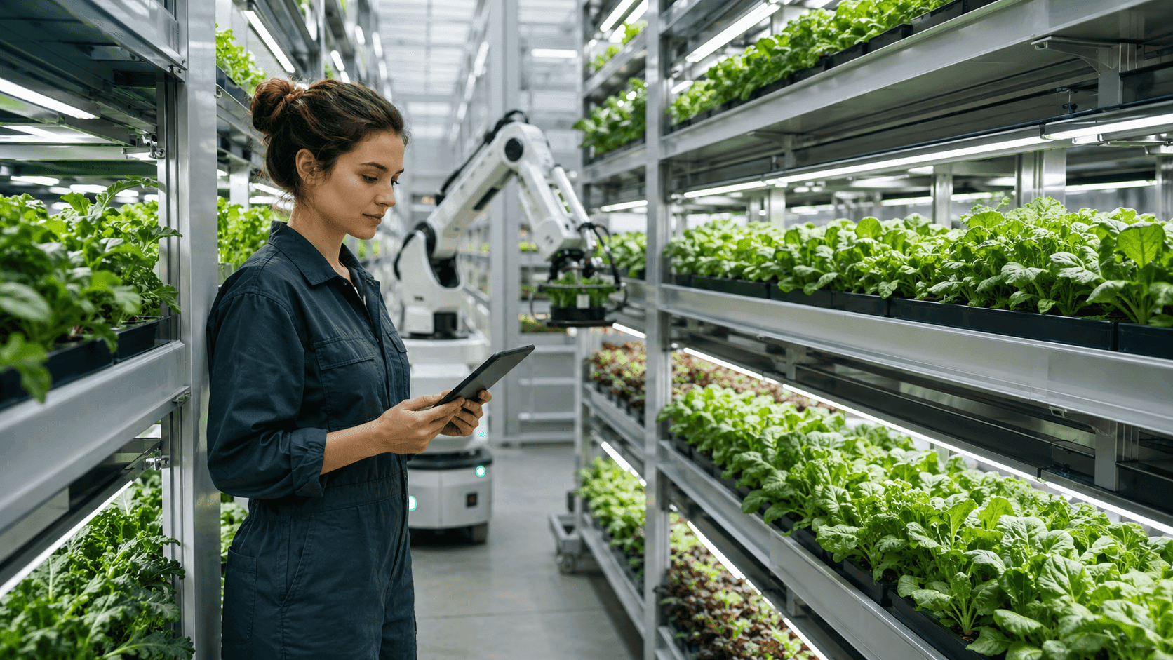AI-Powered Vertical Farms Bring Fresh Produce to Remote Regions